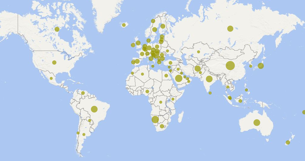 Energy and Transport Data for PEF/OEF - Mapping