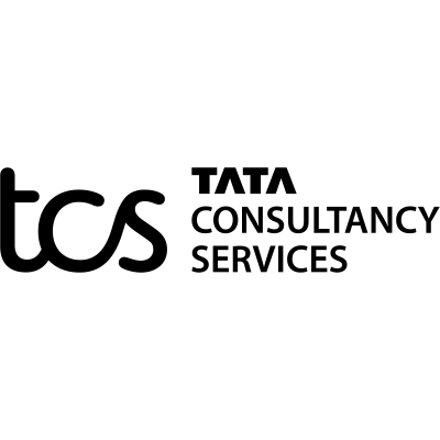 TCS black logo